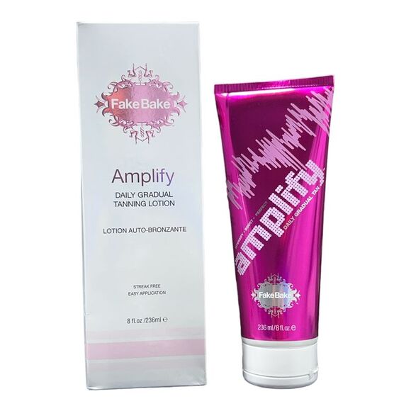 Fake Bake Amplify Daily Gradual Tan Lotion Self Tanner 8 Oz - Picture 1 of 1